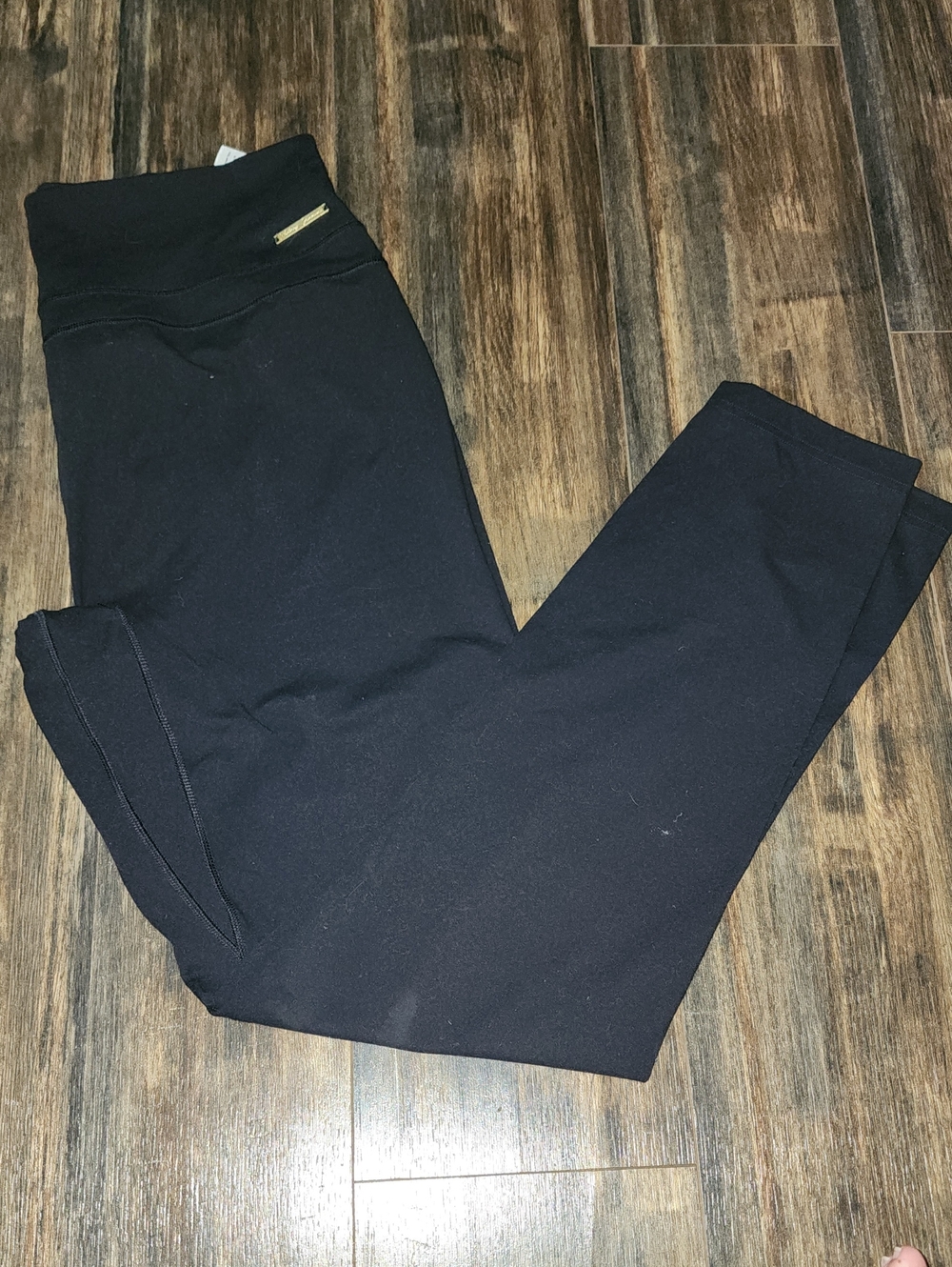 Whitney Simmons Gymshark Black High-Waist Leggings